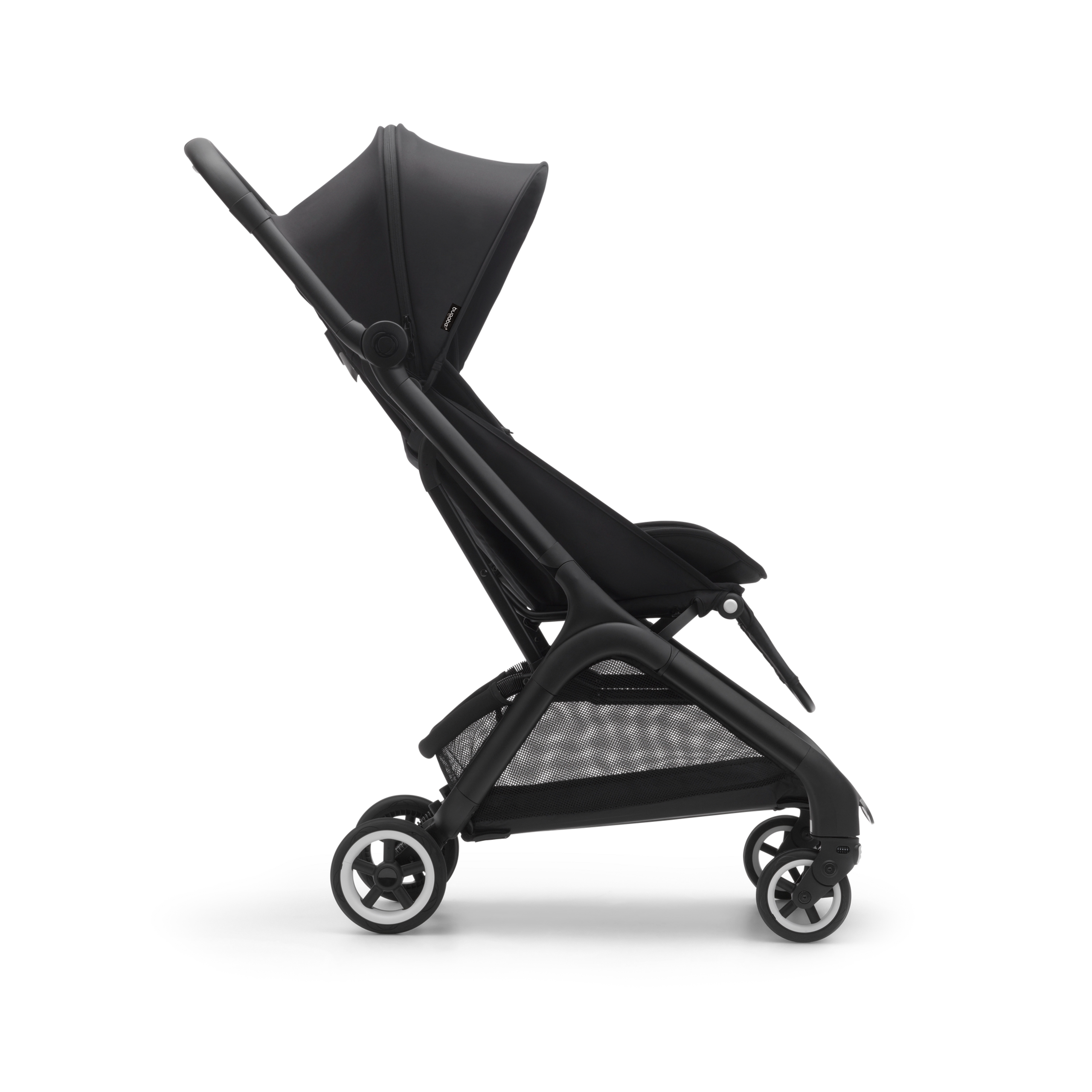 Bugaboo Butterfly Reisebuggy Schwarz gestell, midnight black Bezüge, midnight black Sonnendach - Thumbnail Slide 3 of 14