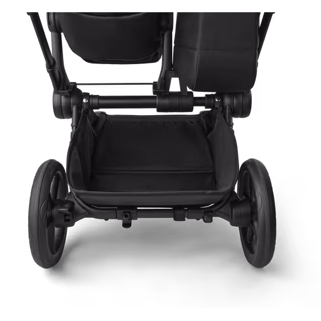 Bugaboo Donkey 6 2-in-1  stroller black base, heritage black fabrics, heritage black sun canopy view 6 - Main Image Slide 6 of 10