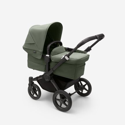 PP Bugaboo Donkey 5 Mono complete UK BLACK/FOREST GREEN-FOREST GREEN