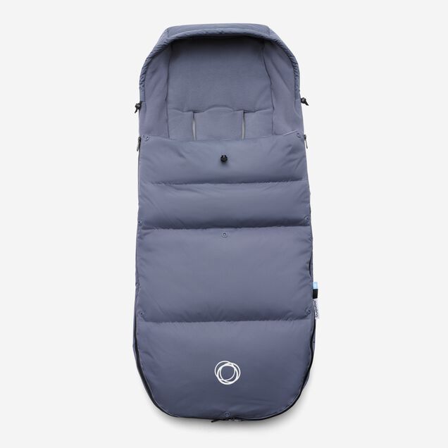 Refurbished Bugaboo performance winter footmuff SEASIDE BLUE - Main Image Slide 3 of 6