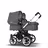 AU - Bugaboo Donkey 3 Twin Seat and Bassinet Stroller Grey Melange, Aluminum chassis - Thumbnail Slide 3 of 8