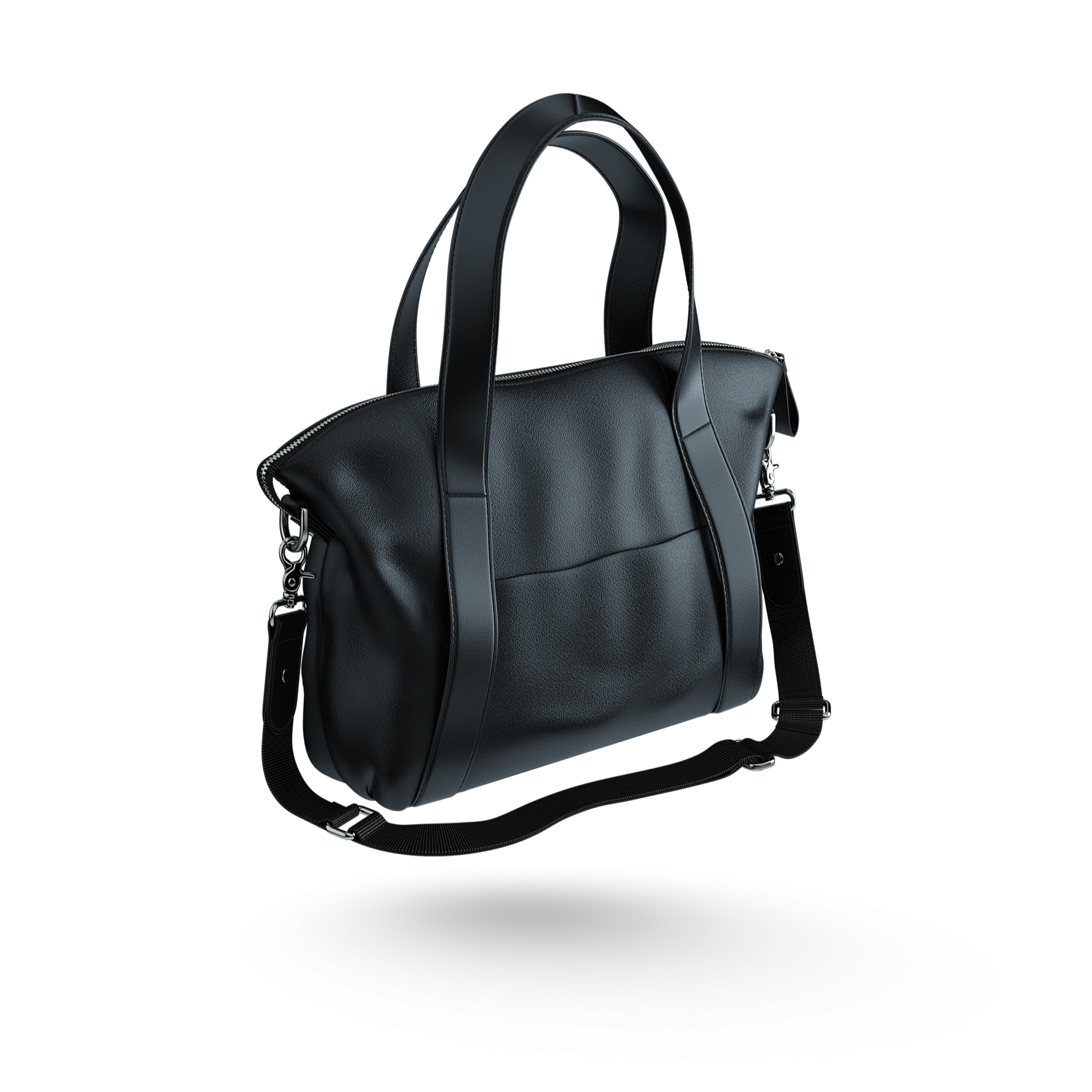 Refurbishehd storksak + Refurbished Bugaboo leather bag BLACK - Thumbnail Slide 6 of 8