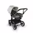 Bugaboo Donkey 5 Mono 2-in-1 stroller graphite base, grey mélange fabrics, misty white sun canopy - Thumbnail Slide 2 of 11