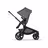Bugaboo Kangaroo seat-only stroller black base, forest green fabrics, forest green sun canopy - Thumbnail Slide 2 of 11