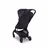 Bugaboo Butterfly 2 Plus travel stroller black base, deep indigo fabrics, deep indigo sun canopy - Thumbnail Slide 3 of 12