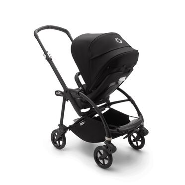 Bugaboo Bee 6 seat stroller black sun canopy, black fabrics, black base - view 2