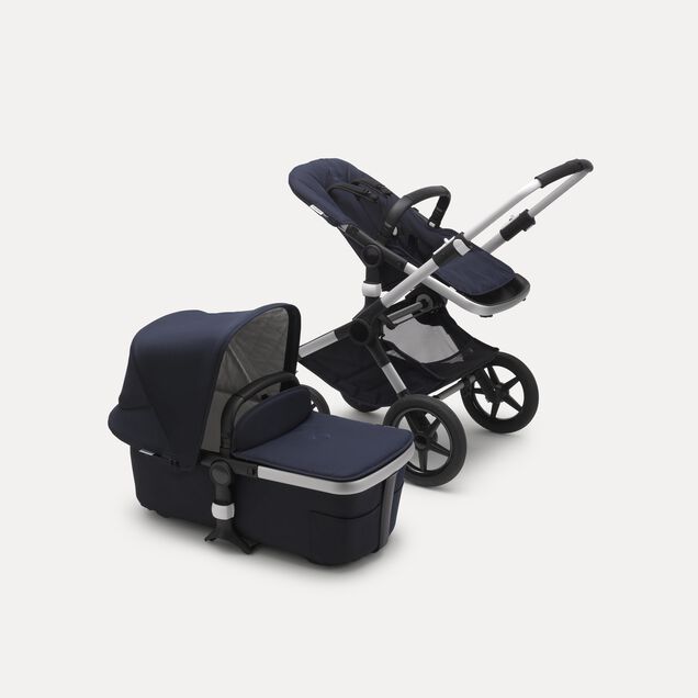 Refurbished Bugaboo Fox2 Classic complete ALU/DARK NAVY - Main Image Slide 3 of 4