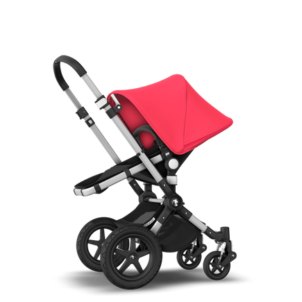 EU - Cameleon 3 plus Aluminium black neon red stroller bundle