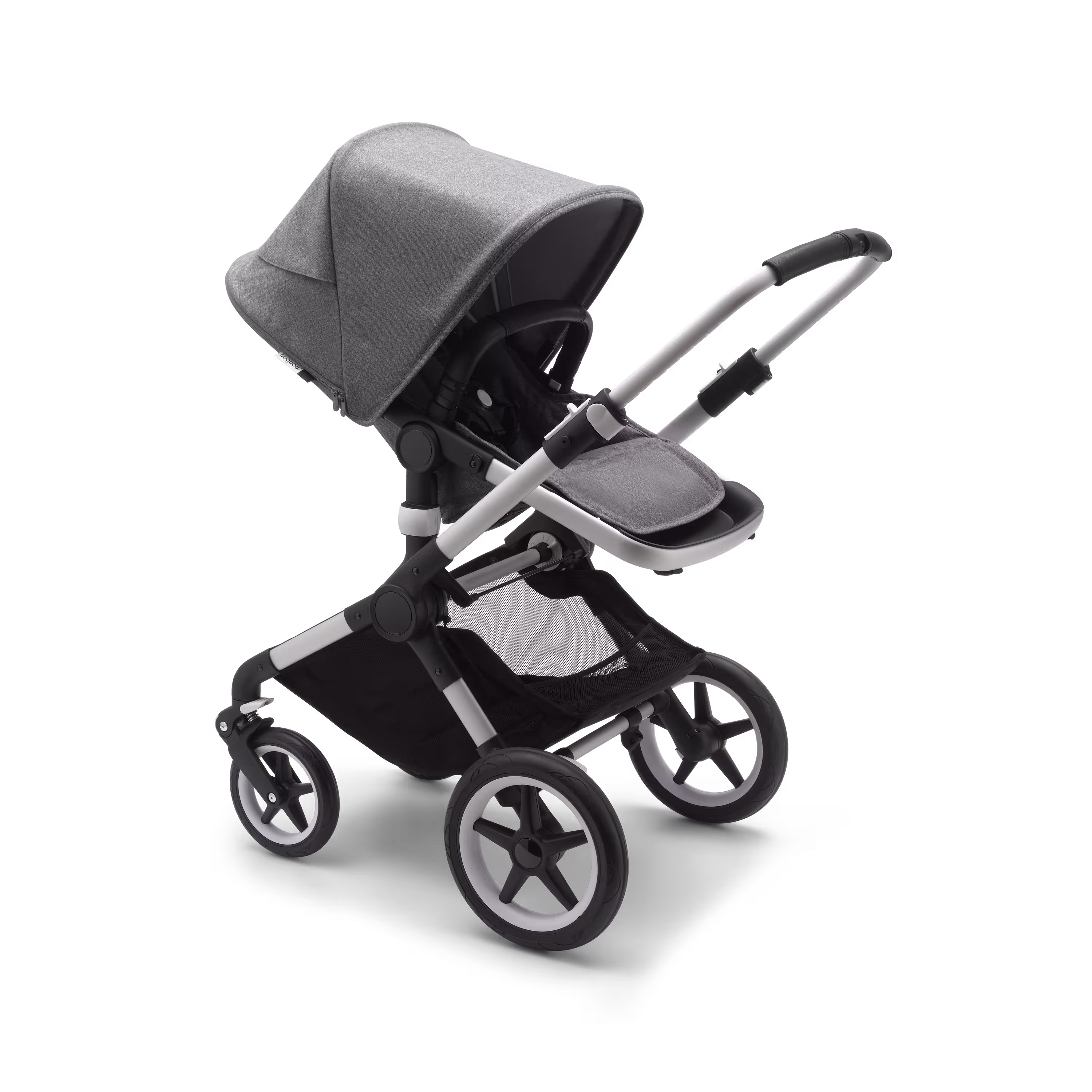 Refurbished Bugaboo Fox2 complete UK ALU/GREY MELANGE-GREY MELANGE - Main Modal Image Slide 3 of 4
