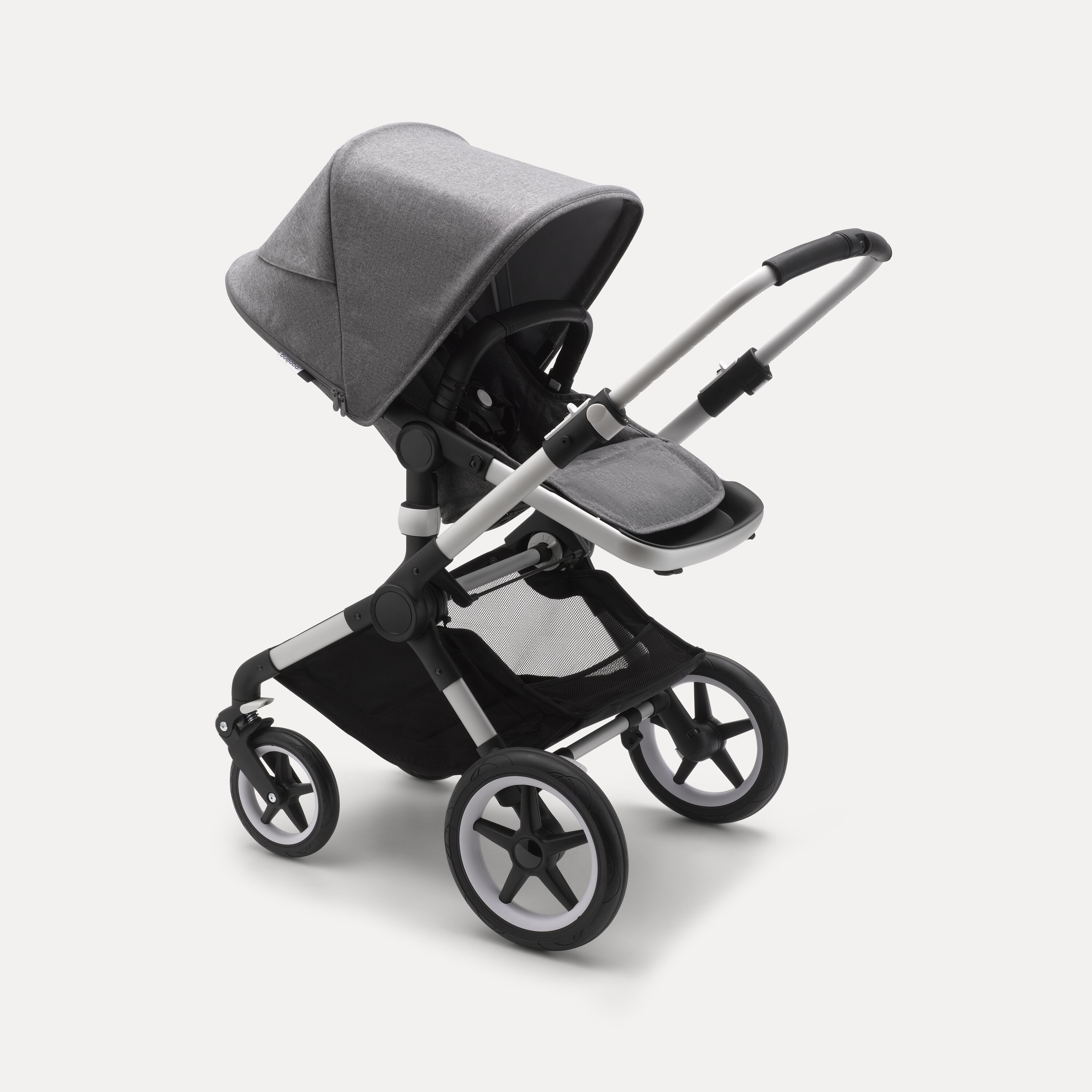 Refurbished Bugaboo Fox2 complete UK ALU/GREY MELANGE-GREY MELANGE - Main Modal Image Slide 3 of 4