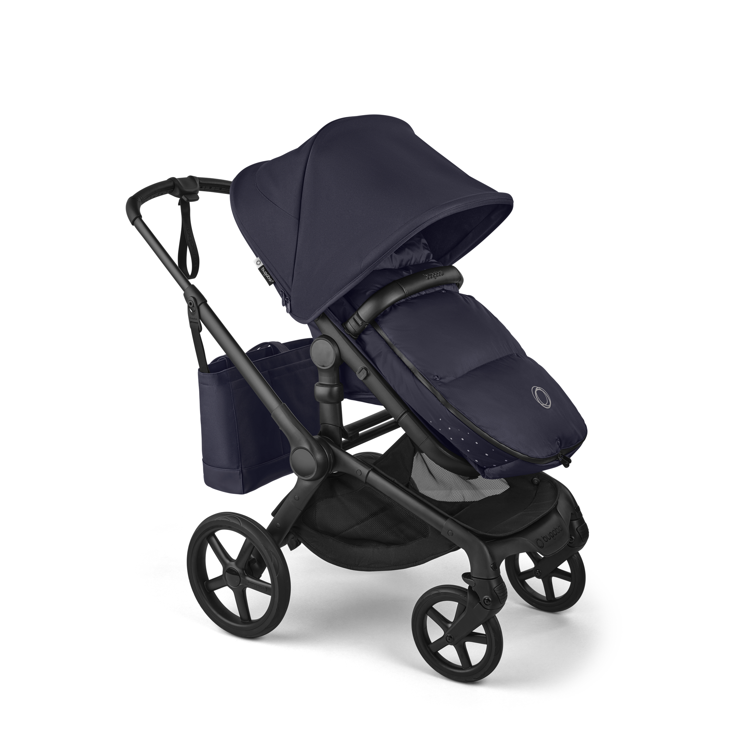 Bugaboo performance winter footmuff MIDNIGHT BLACK - Thumbnail Slide 4 of 4