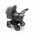Bugaboo Donkey 5 Mono 2-in-1 stroller black base, grey mélange fabrics, grey mélange sun canopy - Thumbnail Slide 3 of 10