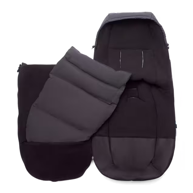 Refurbished Bugaboo performance winter footmuff MIDNIGHT BLACK - Main Image Slide 5 of 6