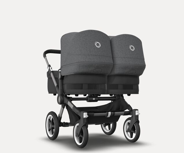 Bugaboo Donkey 5 Twin kinderwagen met wieg en stoel - Main Image Slide 1 van 1