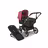 Bugaboo Donkey 5 Mono 2-in-1 stroller graphite base, midnight black fabrics, sunrise red sun canopy - Thumbnail Slide 1 of 11
