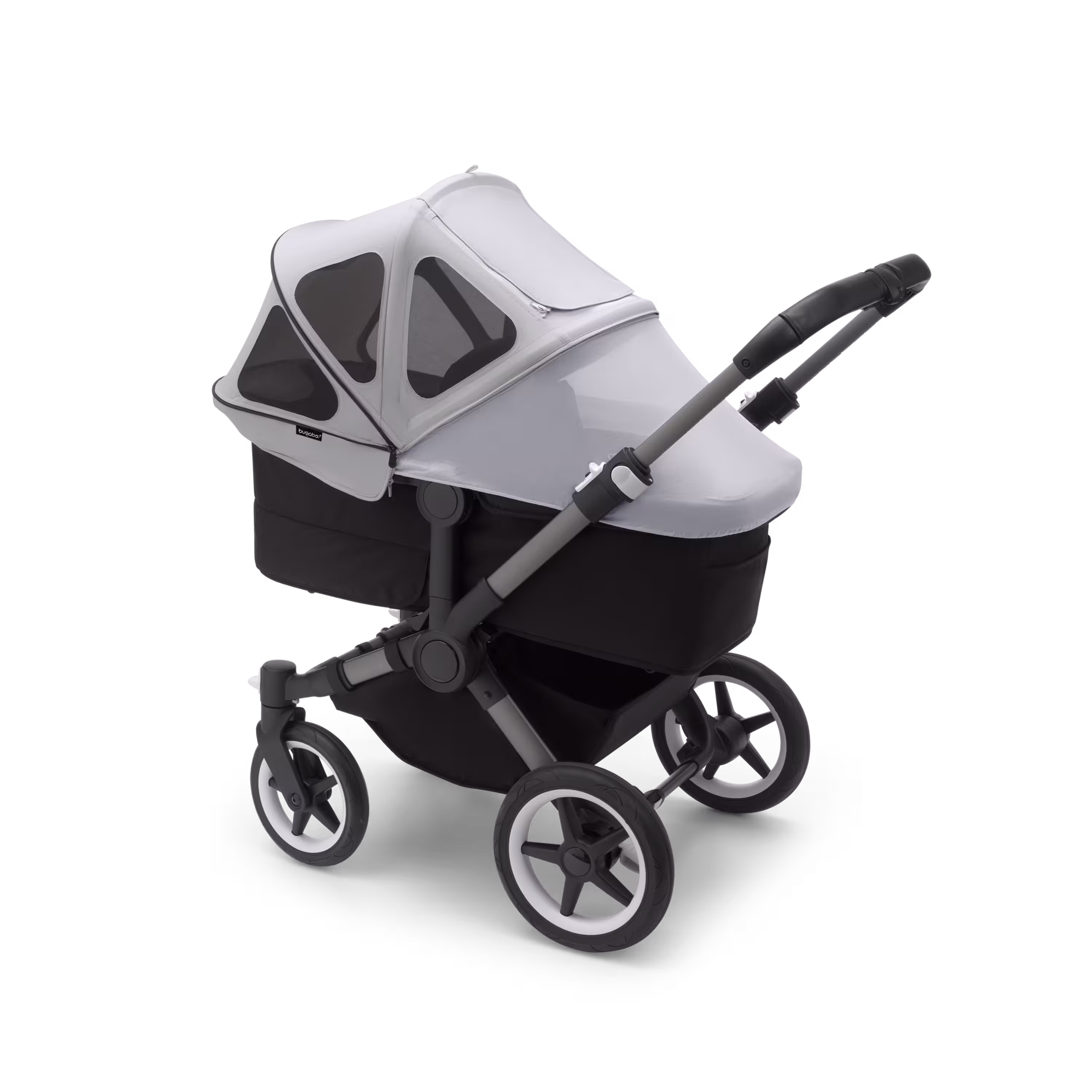 Refurbished Bugaboo Donkey breezy sun canopy MISTY GREY - Main Modal Image Slide 4 of 5