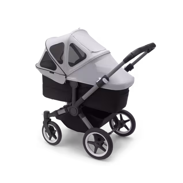 Refurbished Bugaboo Donkey breezy sun canopy MISTY GREY - Main Image Slide 4 of 5