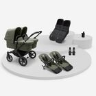 Bugaboo Donkey 5 Twin Barnvagnspaket Bas