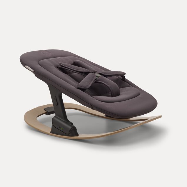 Bugaboo Giraffe dark grey newborn set on the rocker frame. - Main Image Slide 3 of 4