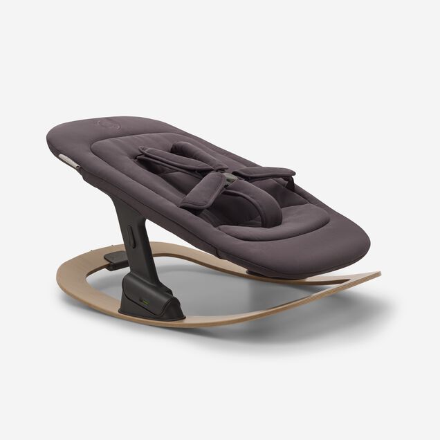 Bugaboo Giraffe dark grey newborn set on the rocker frame. - Main Image Slide 3 of 4