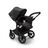 Bugaboo Donkey 3 Mono seat and carrycot pushchair mineral washed black sun canopy, mineral washed black fabrics, black base - Thumbnail Slide 2 of 7