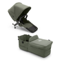 Refurbished Bugaboo Donkey 5 Twin extension set complete FOREST GREEN-FOREST GREEN - Thumbnail Slide 1 of 1