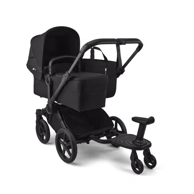 Bugaboo Donkey 6 2-in-1  stroller black base, cocoa brown fabrics, cocoa brown sun canopy - Main Image Slide 7 of 8
