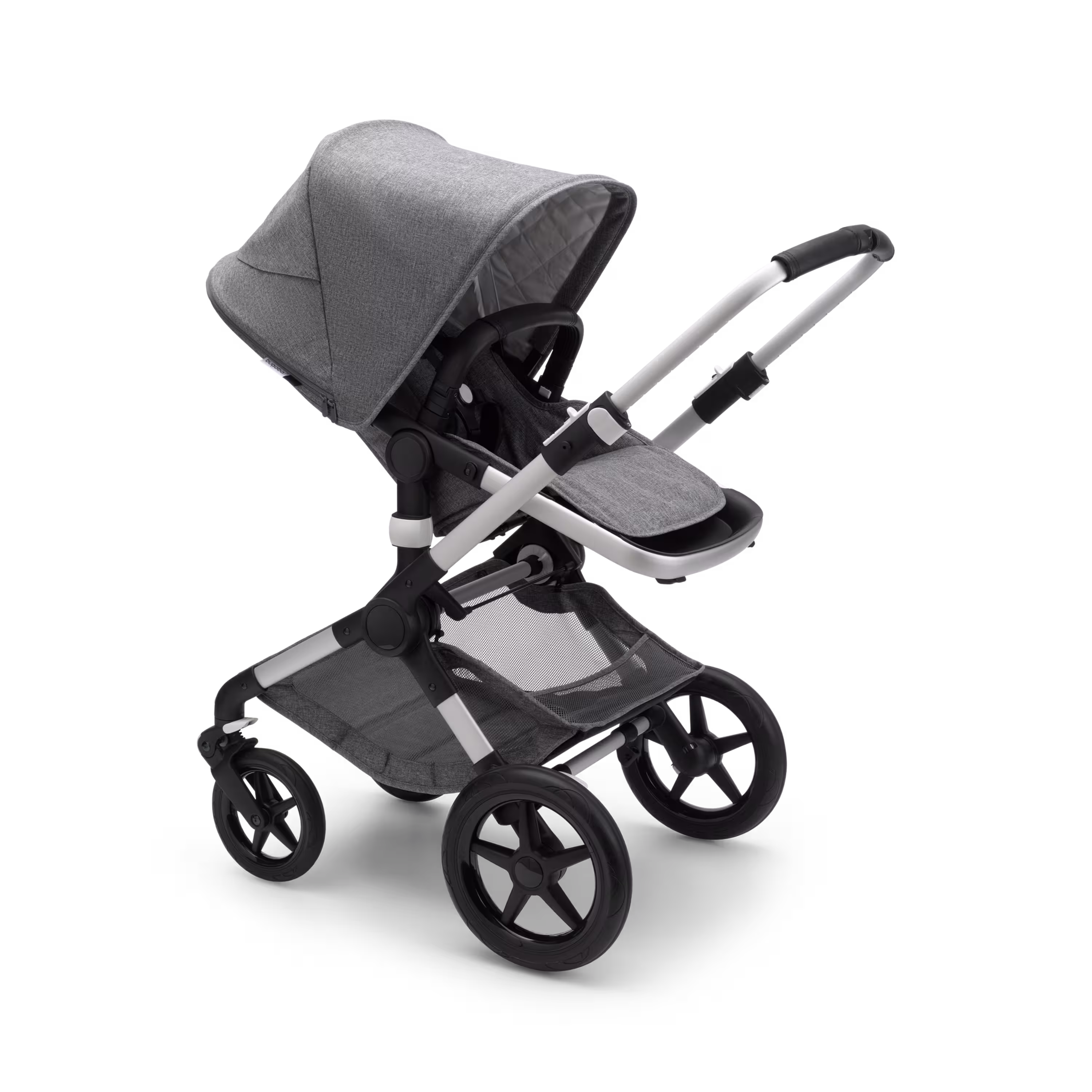 Refurbished Bugaboo Fox2 Classic complete ALU/GREY MELANGE - Main Modal Image Slide 2 of 3