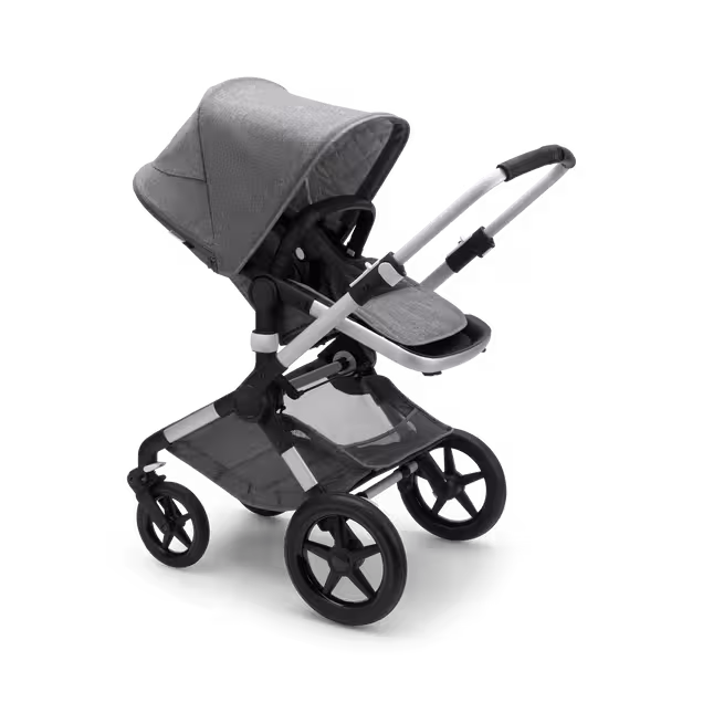 Refurbished Bugaboo Fox2 Classic complete ALU/GREY MELANGE - Main Image Slide 2 of 3
