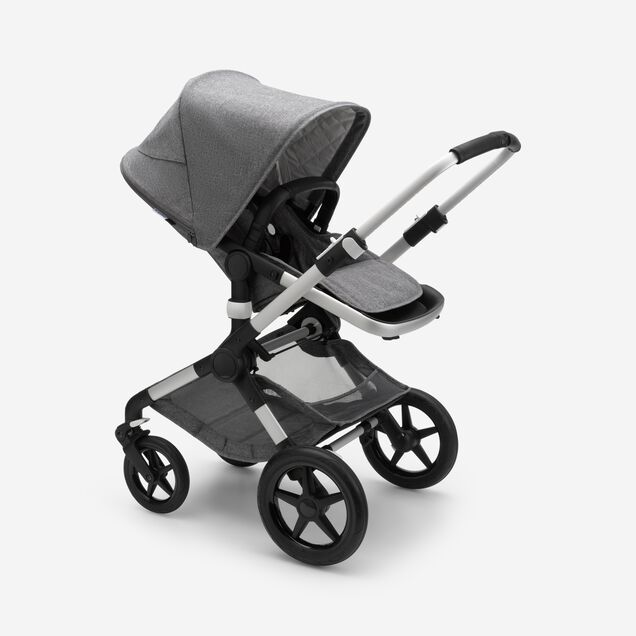 Refurbished Bugaboo Fox2 Classic complete ALU/GREY MELANGE - Main Image Slide 2 of 3