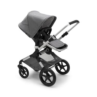 Refurbished Bugaboo Fox2 Classic complete ALU/GREY MELANGE - view 2