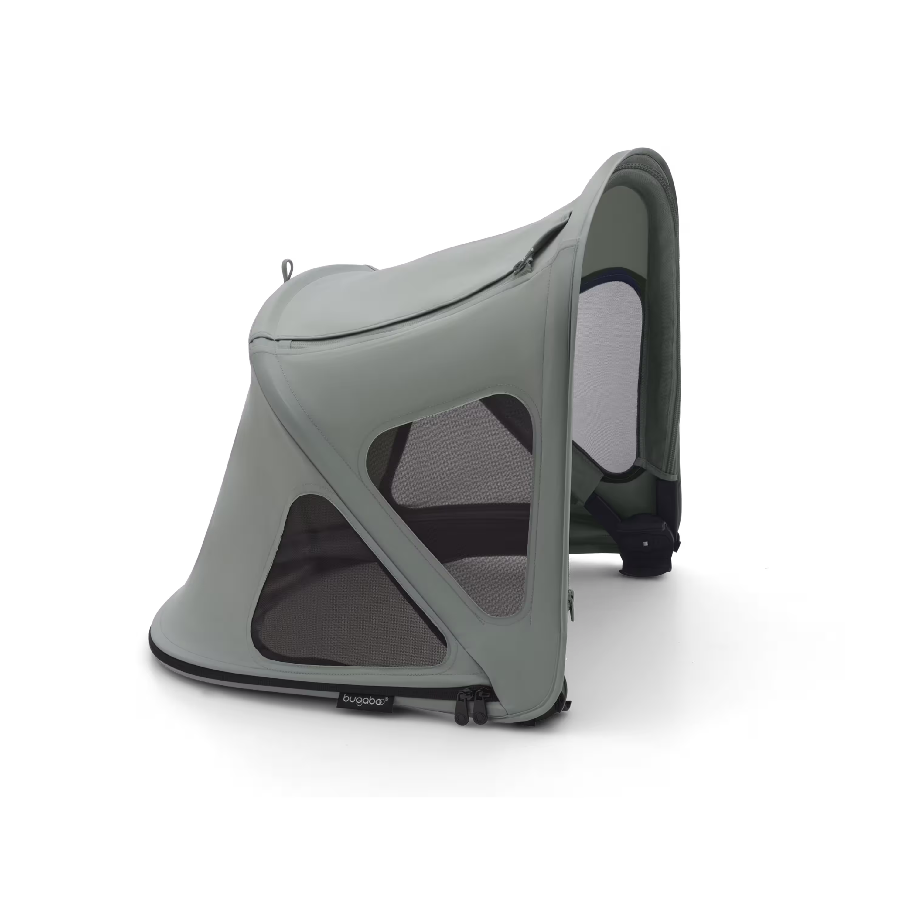 Refurbished Bugaboo Fox/Cameleon3/Lynx breezy sun canopy v2 PINE GREEN - Main Modal Image Slide 4 of 4