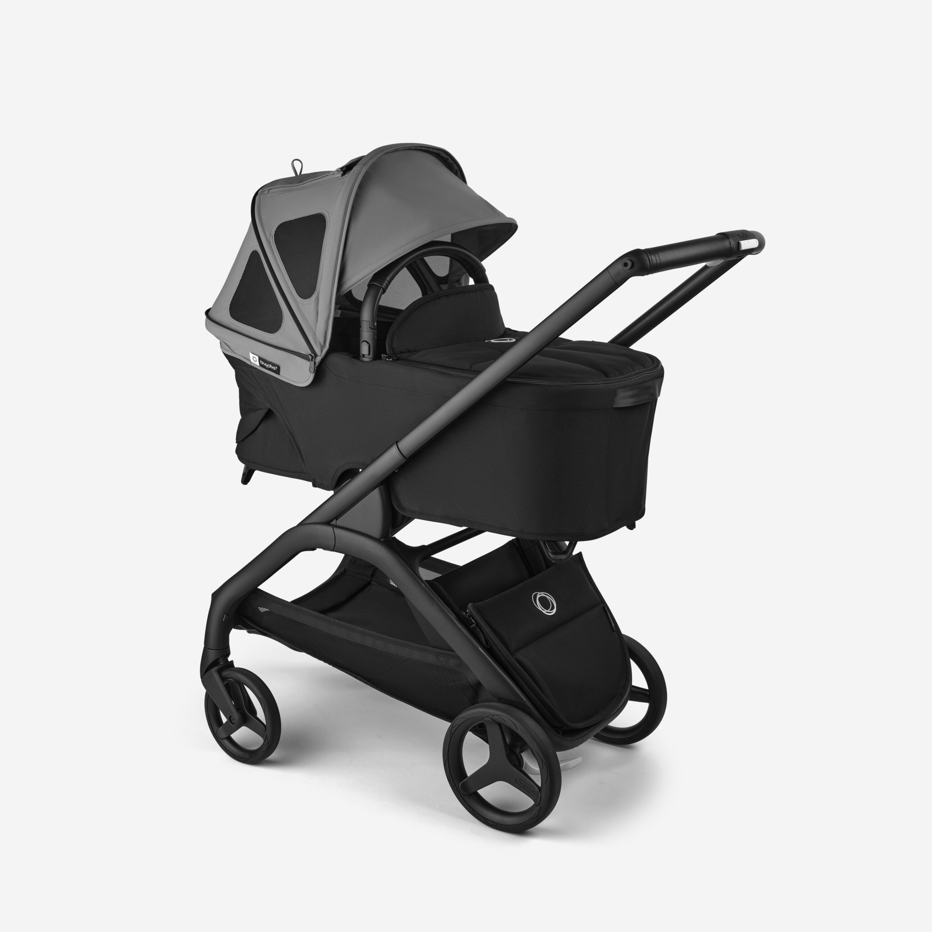 Bugaboo Dragonfly breezy sun canopy MOON GREY - Main Modal Image Slide 3 of 4