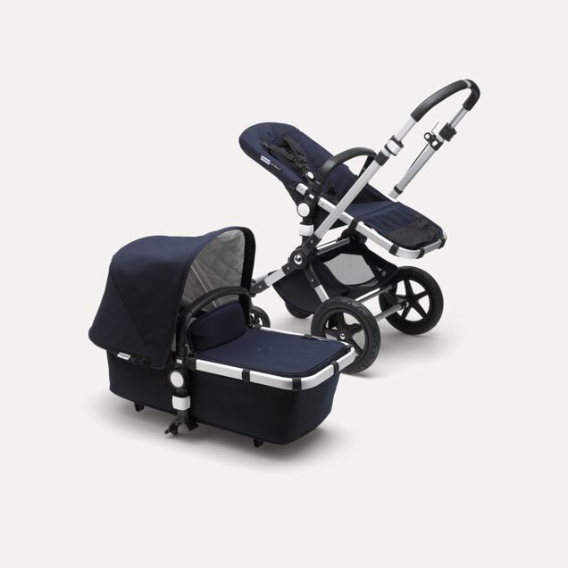 UK - Bugaboo Cameleon 3 Plus Classic aluminium dark navy - Main Image Slide 2 of 2