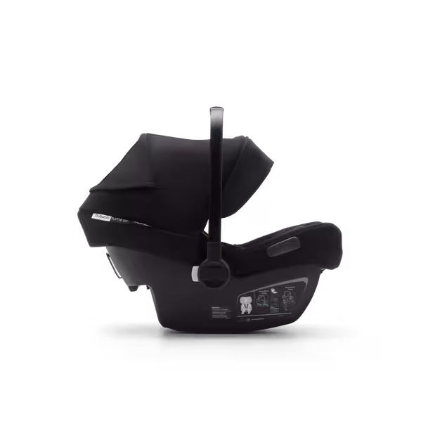 Bugaboo Donkey 3 Twin travel system black sun canopy, black fabrics, aluminium base - Main Image Slide 5 of 15