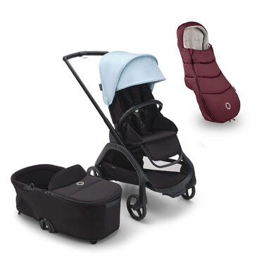 Bugaboo Dragonfly Bassinet Stroller Winter Bundle