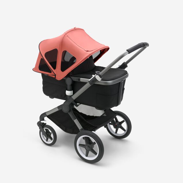 Bugaboo Fox/Cameleon3/Lynx breezy sun canopy SUNRISE RED - Main Image Slide 3 of 5