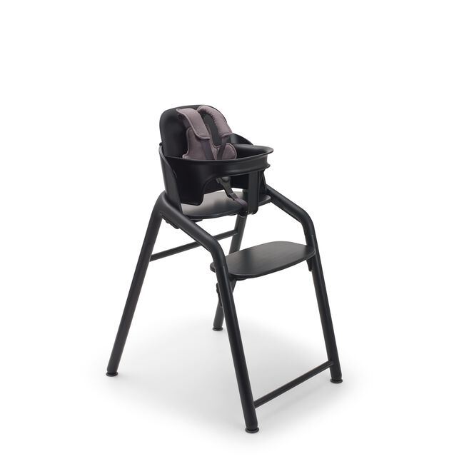 Bugaboo Giraffe chair and baby set with harness in black. - Main Image Slide 2 of 3