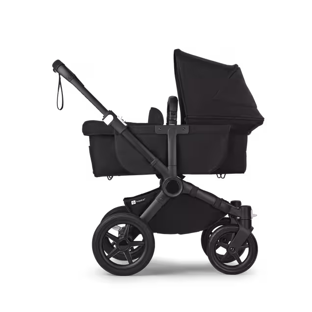 Bugaboo Donkey 5 Mono complete UK BLACK/MIDNIGHT BLACK-MIDNIGHT BLACK - Main Image Slide 3 of 10