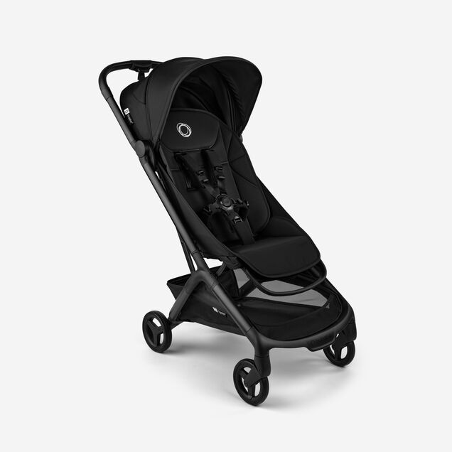 Bugaboo Butterfly 2 travel stroller black base, heritage black fabrics, heritage black sun canopy - Main Image Slide 1 of 8