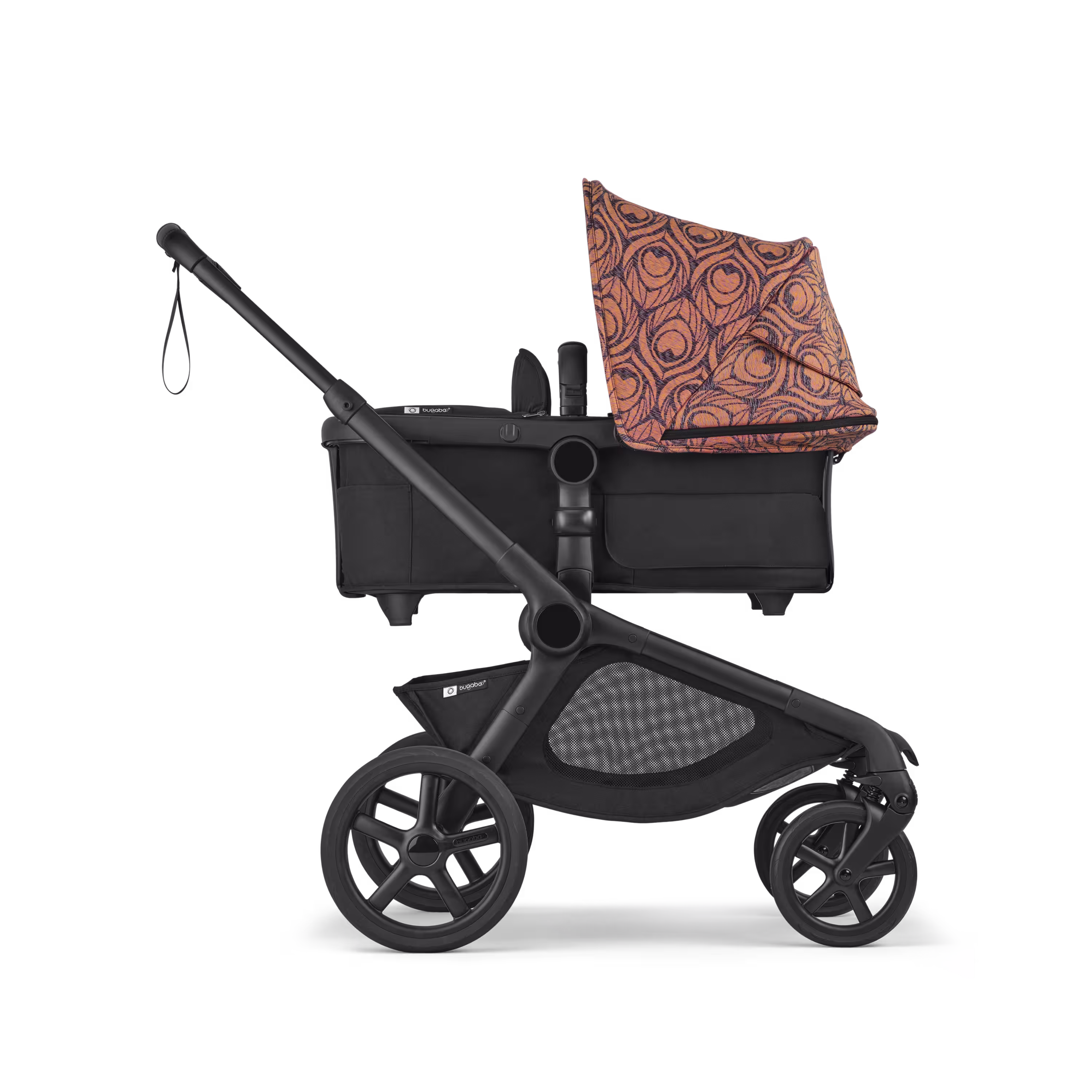Bugaboo X Artipoppe Kangaroo Limited Edition 2-in-1 stroller black base, heritage black fabrics, bugaboo x artipoppe sun canopy - Main Modal Image Slide 2 of 12