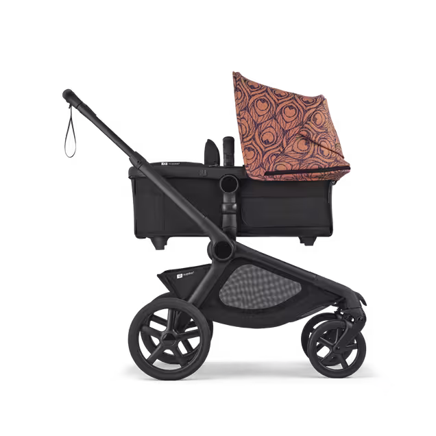 Bugaboo X Artipoppe Kangaroo Limited Edition 2-in-1 stroller black base, heritage black fabrics, bugaboo x artipoppe sun canopy - Main Image Slide 2 of 12