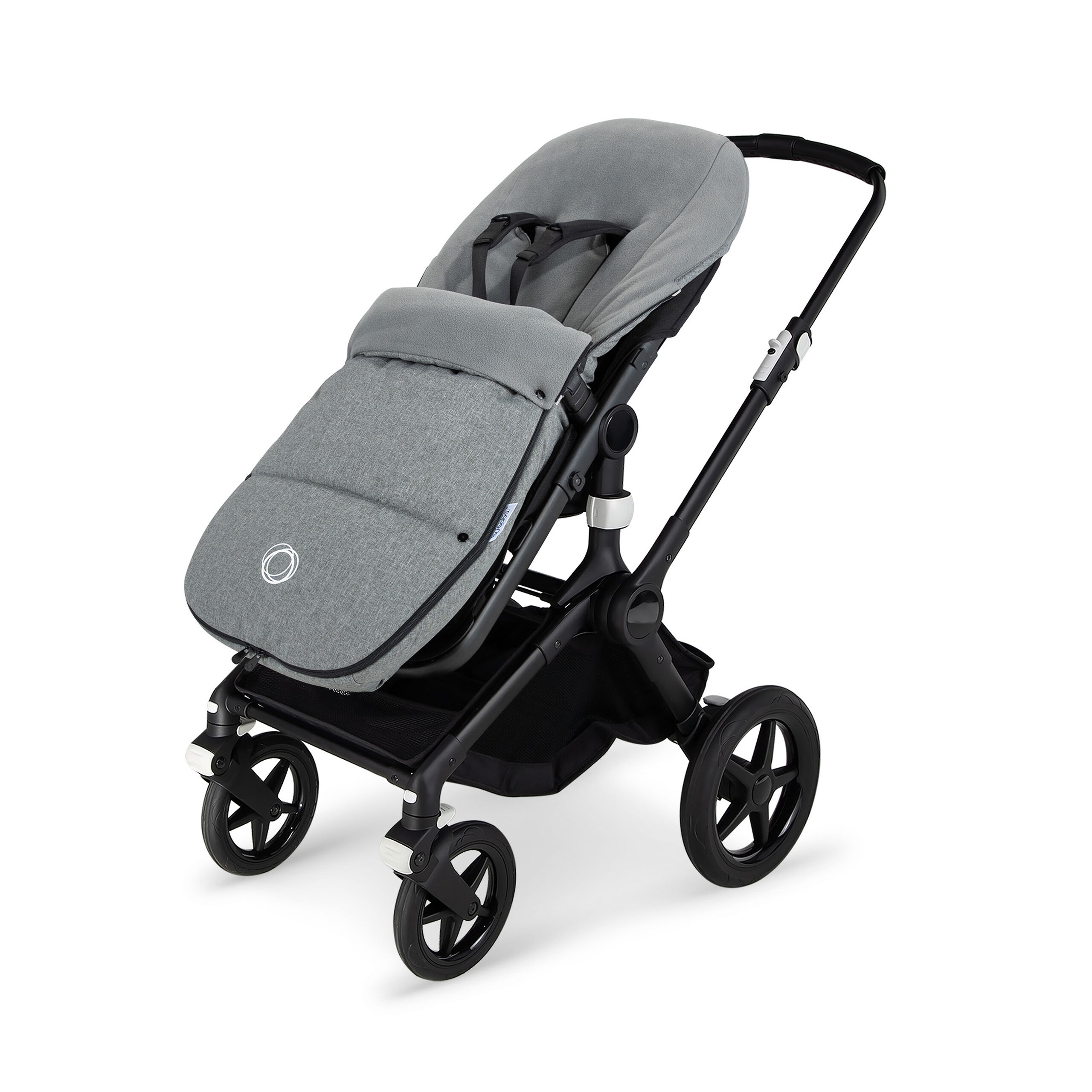 Bugaboo Footmuff GREY MELANGE - Thumbnail Slide 3 of 7