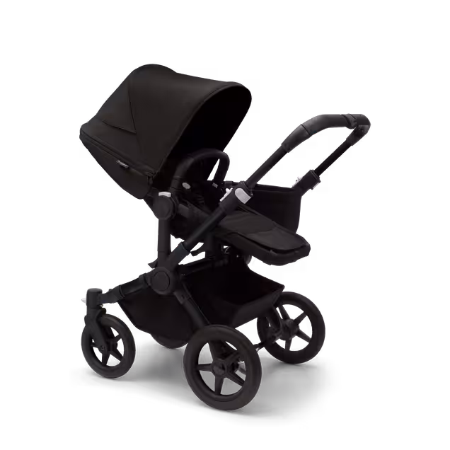 Bugaboo Donkey 5 Mono complete BLACK/MIDNIGHT BLACK-MIDNIGHT BLACK - Main Image Slide 5 of 9
