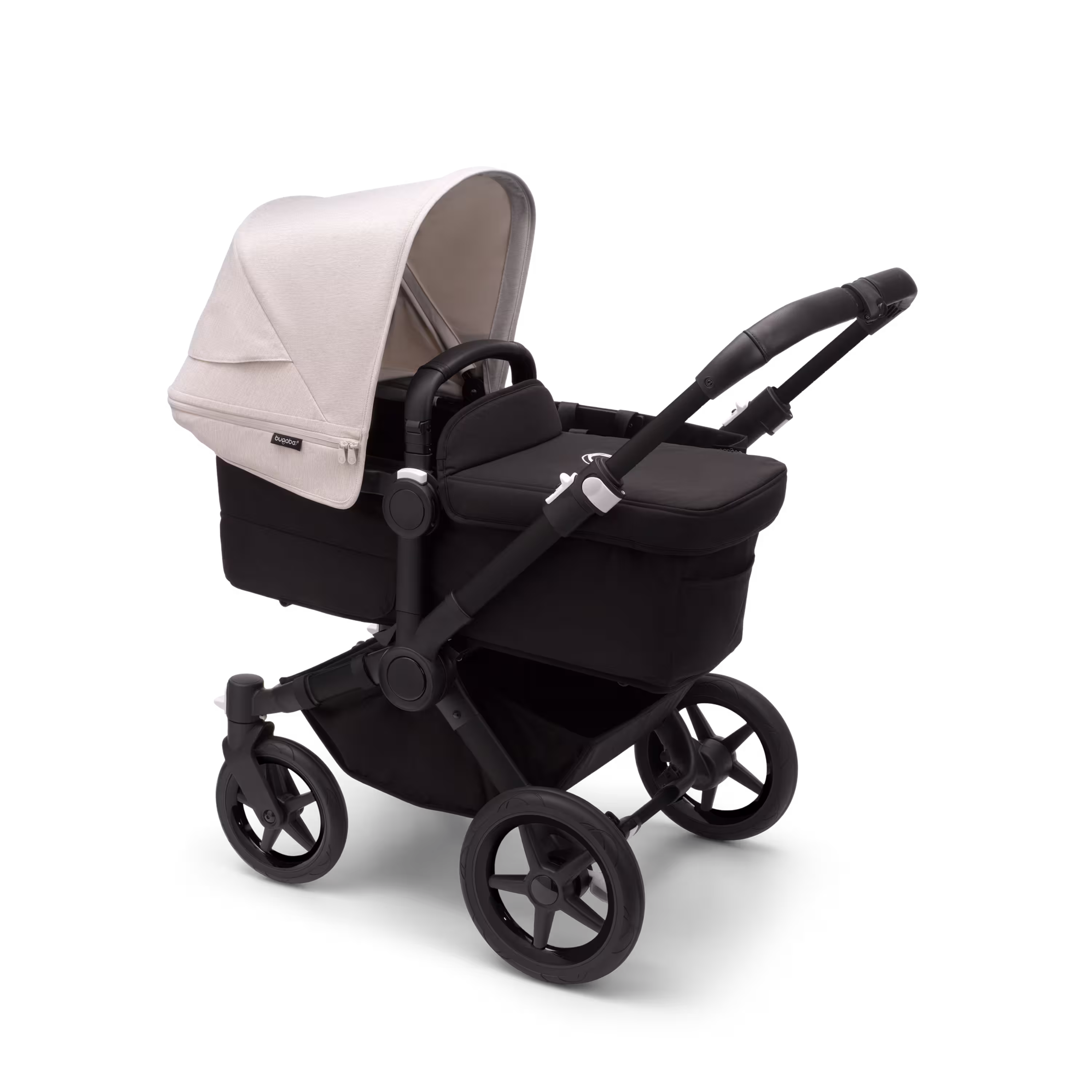 Refurbished Bugaboo Donkey 5 Mono complete RW fabric US BLACK/MIDNIGHT BLACK-MISTY WHITE - Main Modal Image Slide 3 of 10
