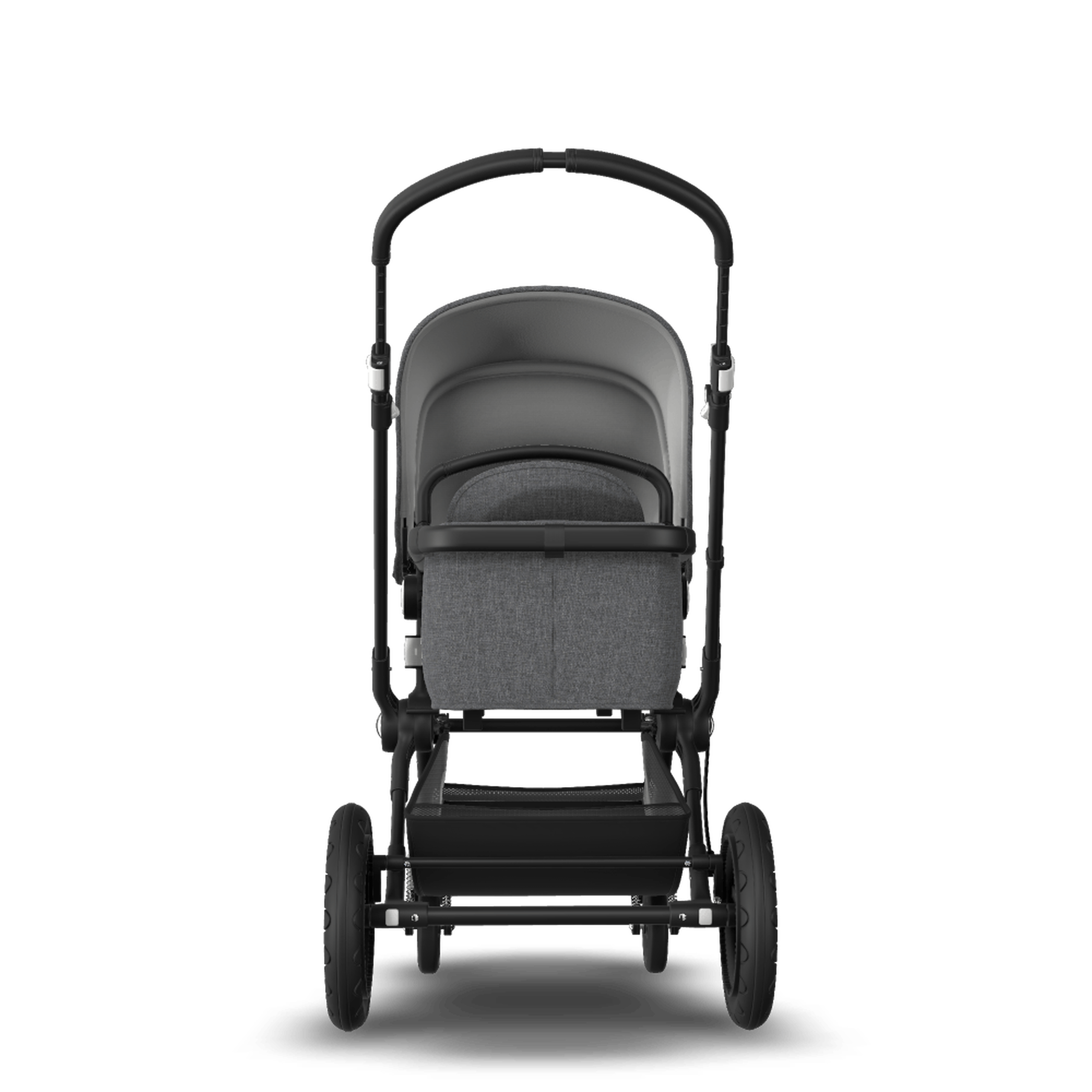 Refurbished Bugaboo Cameleon3plus complete BLACK/GREY MELANGE-GREY MELANGE - Thumbnail Slide 3 of 9
