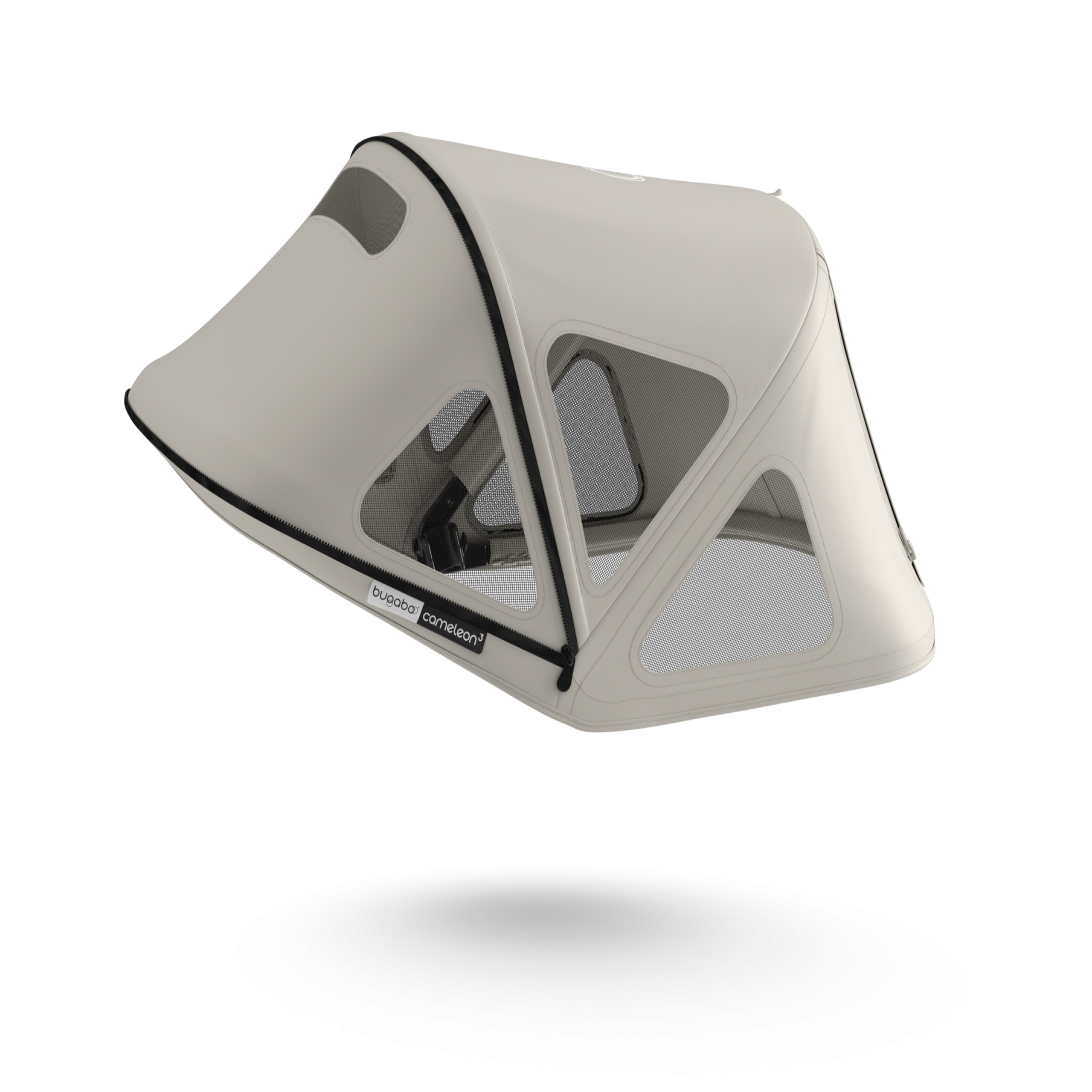 Bugaboo Fox/Cameleon3 breezy sun canopy ARCTIC GREY - Thumbnail Slide 2 of 8