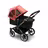 Refurbished Bugaboo Donkey breezy sun canopy Sunrise red - Thumbnail Slide 3 of 4
