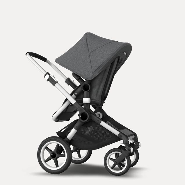 Refurbished Bugaboo Fox2 complete ALU/GREY MELANGE-GREY MELANGE - Main Image Slide 9 of 10