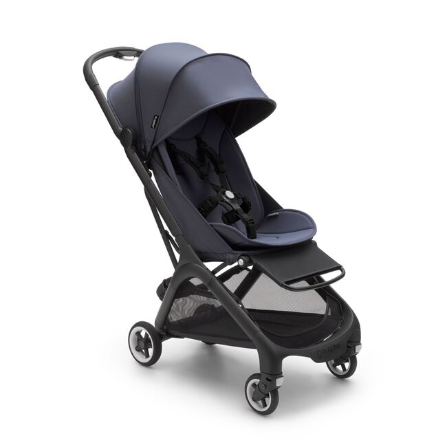 Refurbished Bugaboo Butterfly complete Black/Stormy blue - Stormy blue - Main Image Slide 1 of 1